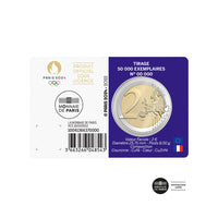 Jeux Olympiques de Paris 2024 - 2€ Commémorative BU 3/5 - Année 2