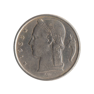 5 francs Belgium 1948-1981