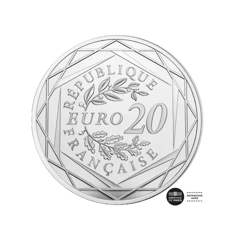 Marianne - la liberté - Währung von 20 € Geld - 2017 - be