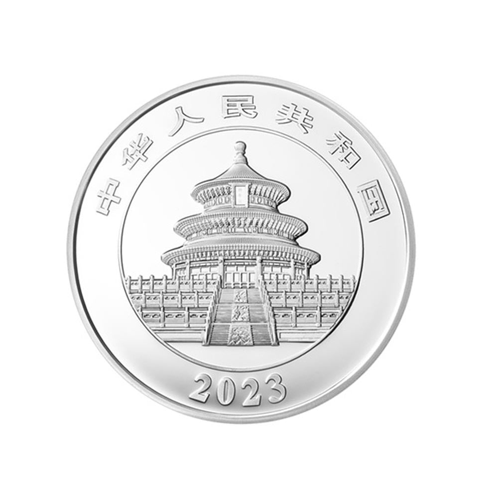 10 yuan argent 2023 panda