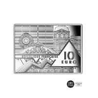 Masterpieces van musea - La Vague - valuta van 10 euro zilver - Be 2020