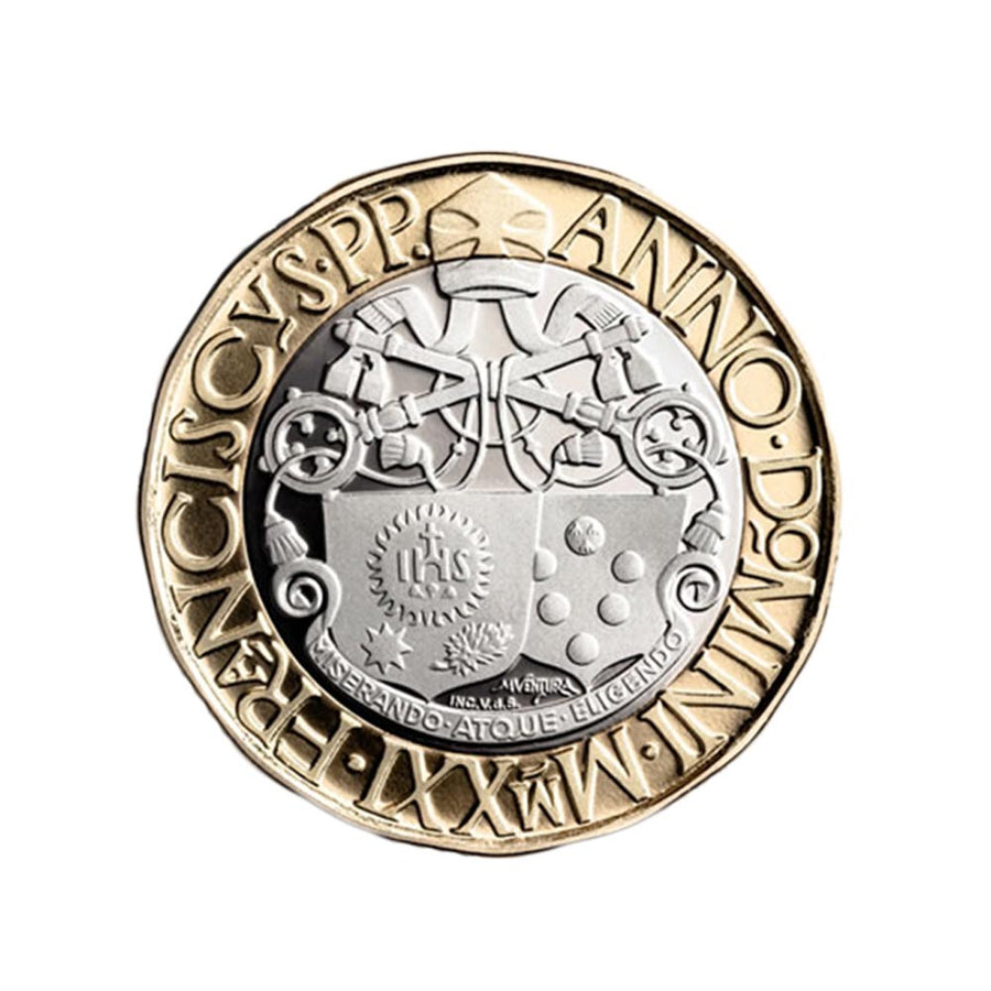 Vaticano - 5 Euro comemorativo - 5º Centenário da Morte do Papa Leon X