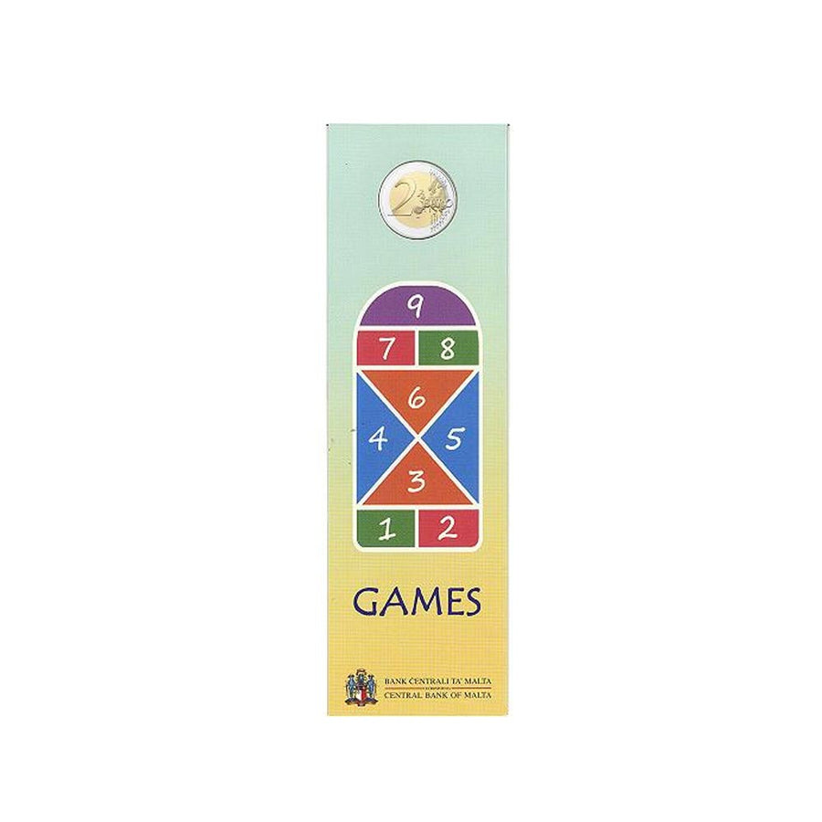 Malta 2020 - 2 Euro commemorative - Maltese children's games - Colorized