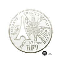 Gustave EIFFEL - Monnaie de 10 euro Argent  - BE 2009
