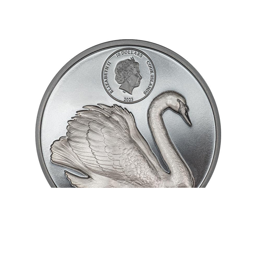 Black Swan - valuta di 10 dollari - BE 2023