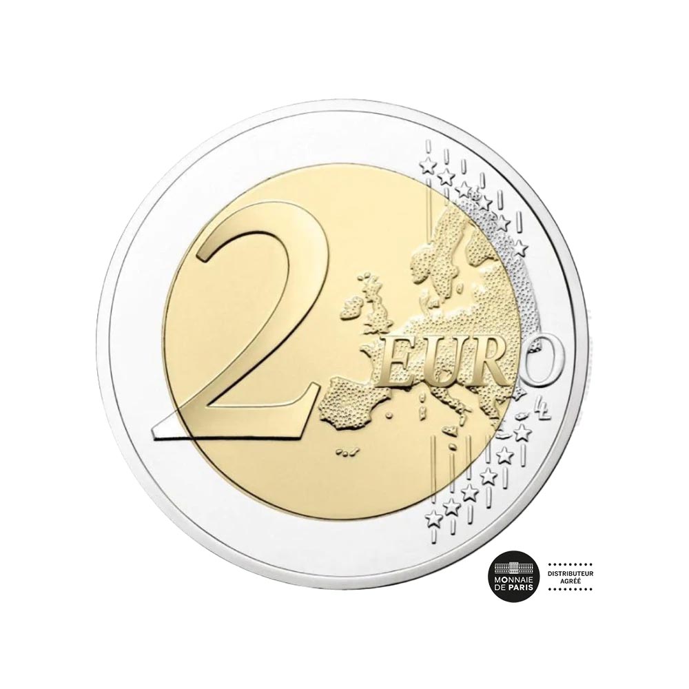 Autunno del muro di Berlino - Lotto di 2 monete di € 2 Commemorative BE + BU - 2019