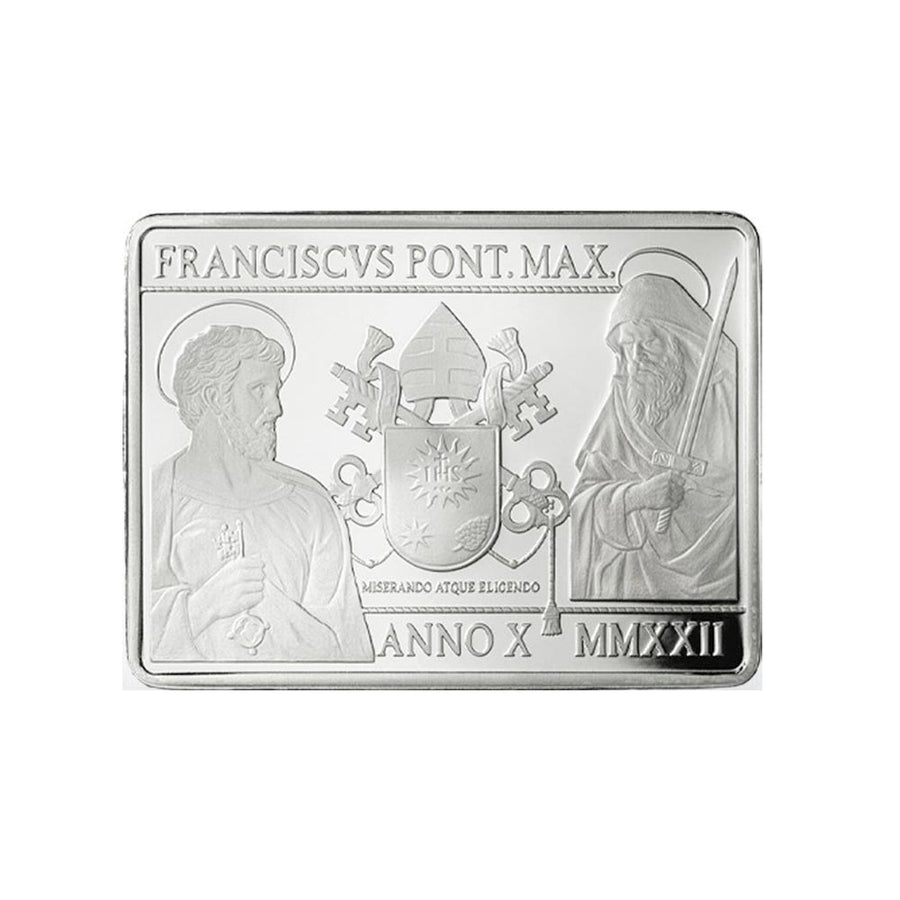 Vatican 2022 - Joyeux Noël - Monnaie de 25€ Argent - BE