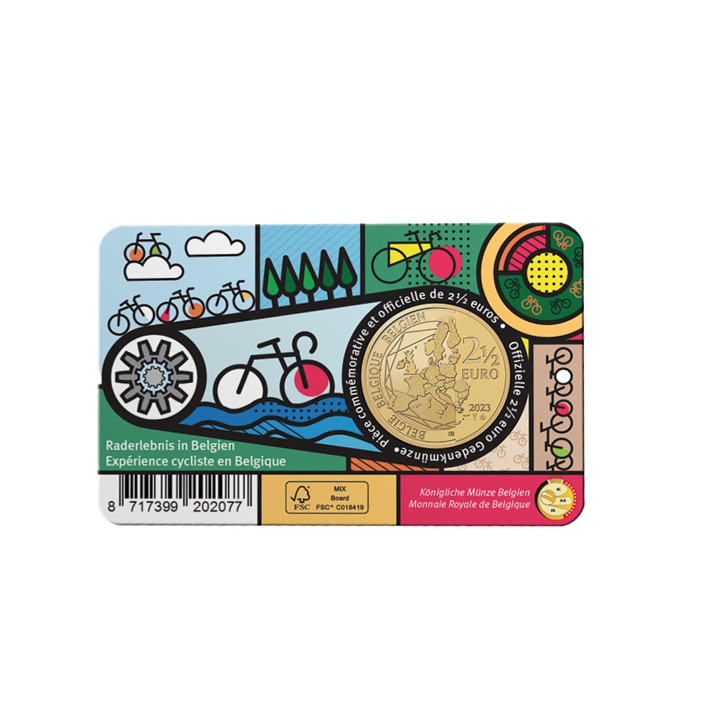 Cycling experience in Belgium - currency of 2.5 euro - BU 2023