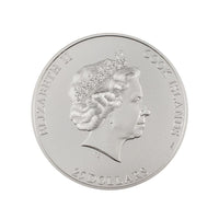Sieben Gipfel - Mount Vinson - Silber 25 Dollar Währung - BU 2022