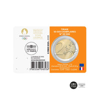 Jeux Olympiques de Paris 2024 - 2€ Commémorative BU 1/5 - Année 2