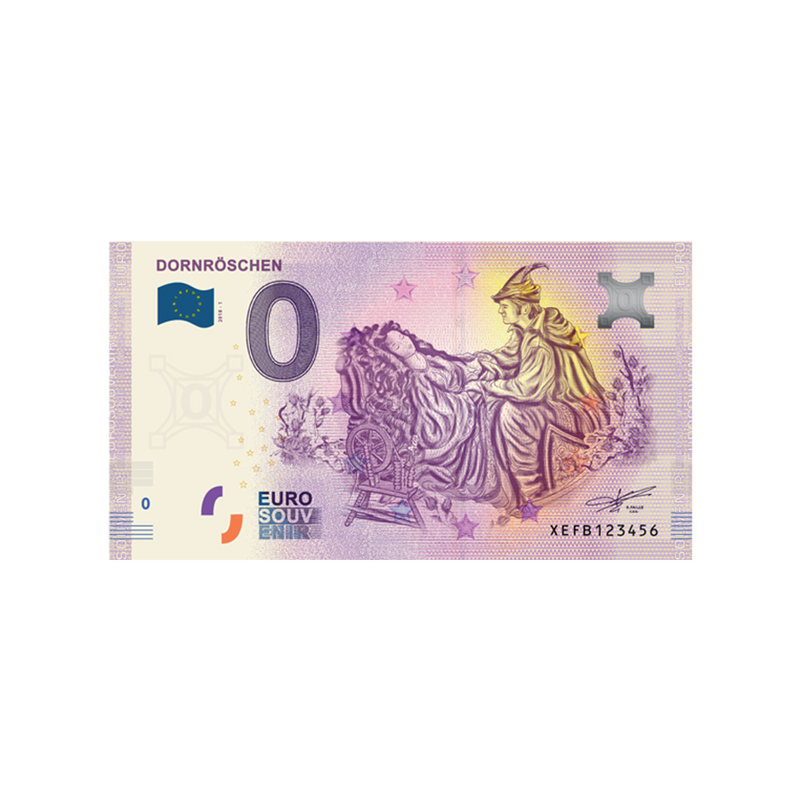 Billet souvenir de zéro euro - Dornröschen - Allemagne - 2019