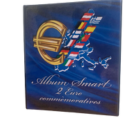Vários países de álbuns - folhas de 2005 a 2019 - 2 Euro comemorativo