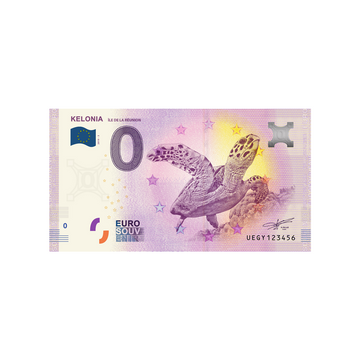 Billet souvenir de zéro euro - Kelonia - France - 2019