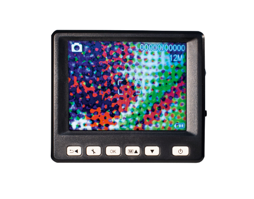 LCD Digitalmikroskop, Vergrößerung X10 bis x500.