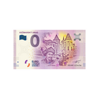 Billet souvenir de zéro euro - Kezmarsky Hrad - Slovaquie - 2019