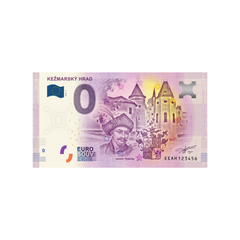 Billet souvenir de zéro euro - Kezmarsky Hrad - Slovaquie - 2019