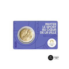 Jeux Olympiques de Paris 2024 - 2 Euros Commémorative BU 4/5 - Année 1