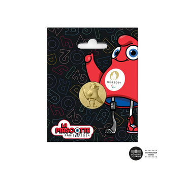 The mascot - Paralympic medallion