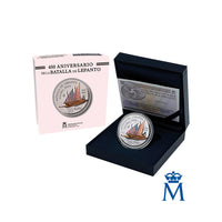 450th anniversary of the Battle of Lepante - Currency of 10 Euro Silver - BE 2021