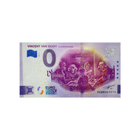 Bilhete de lembrança de zero a euro - Vincent van Gogh - Vincent 6 - Holanda - 2022