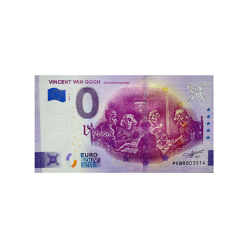 Souvenir -ticket van Zero to Euro - Vincent Van Gogh - Vincent 6 - Nederland - 2022
