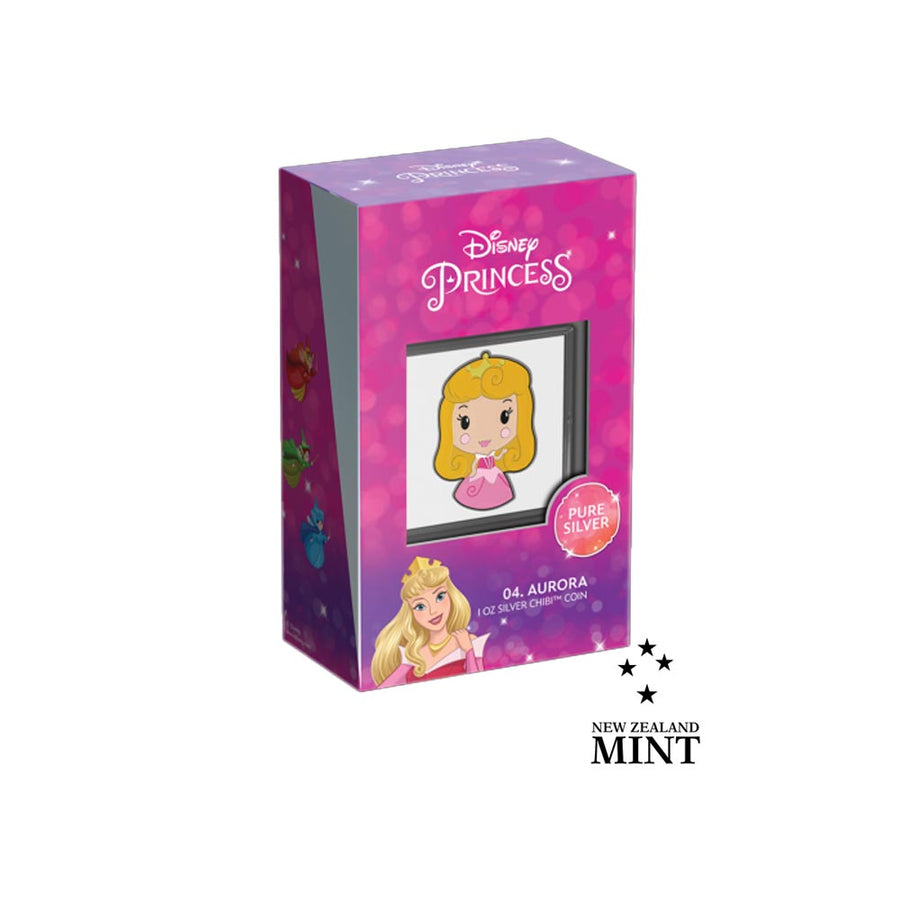 Collezione di monete Chibi - Aurore - Disney