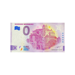 Billet souvenir de zéro euro - Bodensee Meersburg - Allemagne - 2022
