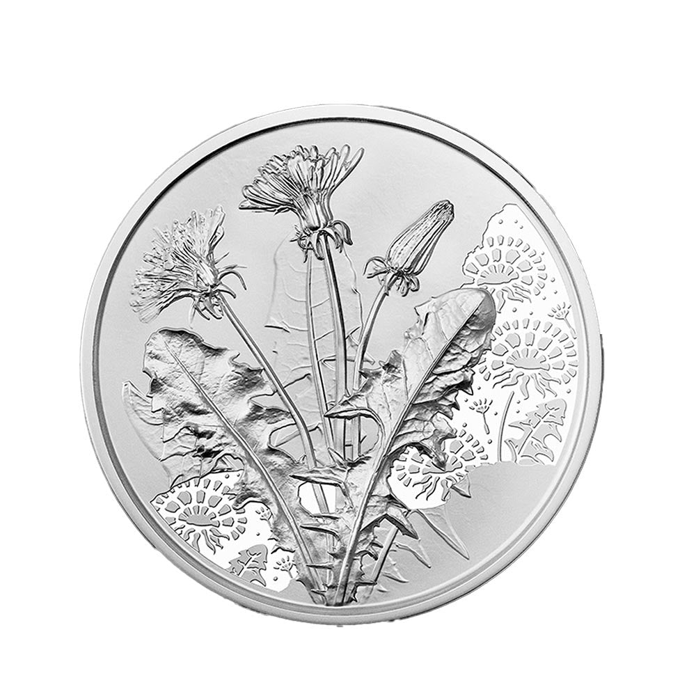 Austria 2022 - 10 Euro Commemorative - The Dandelion Realization of the Wish - Unec