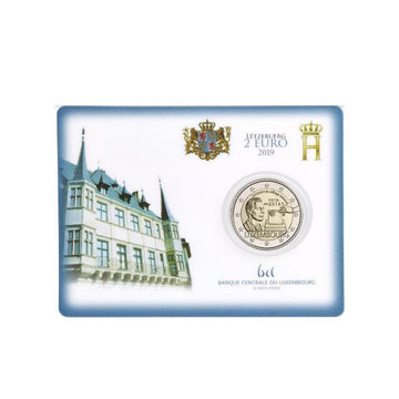 Coincard Luxemburgo 2019 - 2 Euros comemorativo - Sufrágio Universal