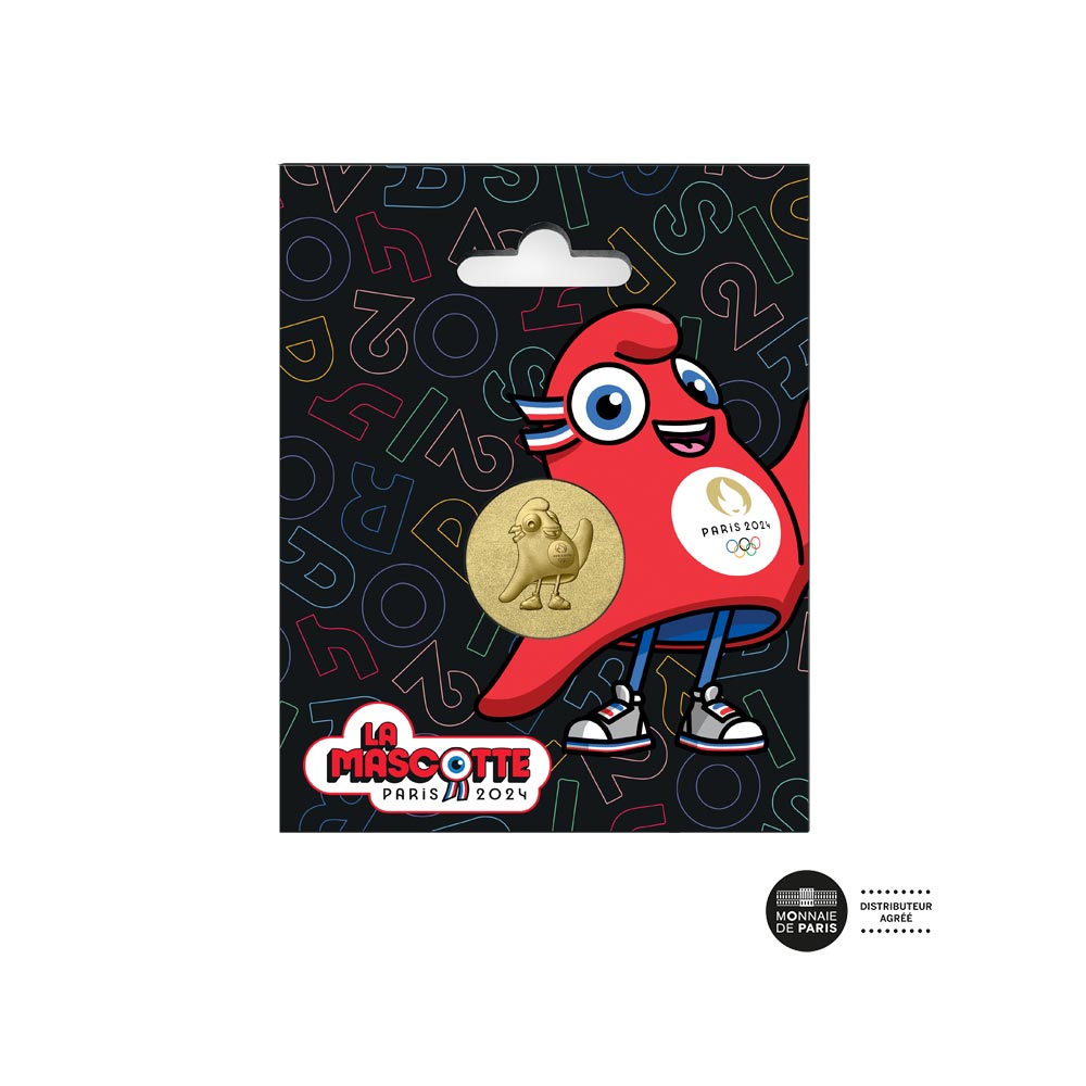 O mascote - medalhão olímpico