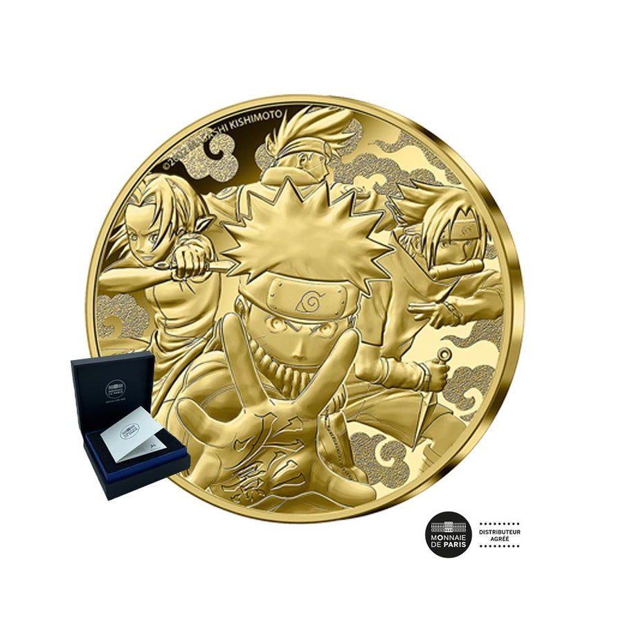 Naruto - Geld van € 50 of 1/4 oz - Be 2023