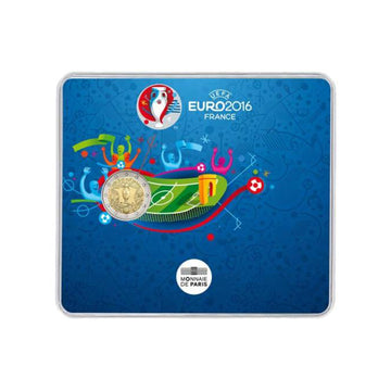 UEFA Euro 2016 - 2 Euro commemorative - BU 2016
