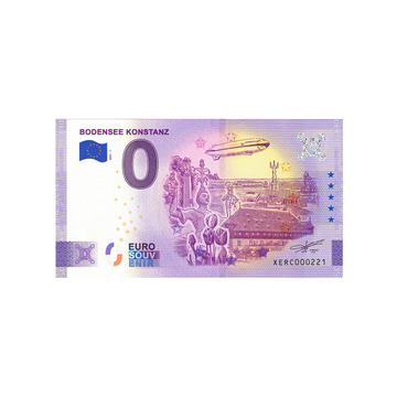 Souvenir -Ticket von null Euro - Bodsee Konstanz - Deutschland - 2021