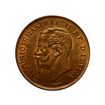 5 centsimi vittorio emanuele II Italy 1861-1867