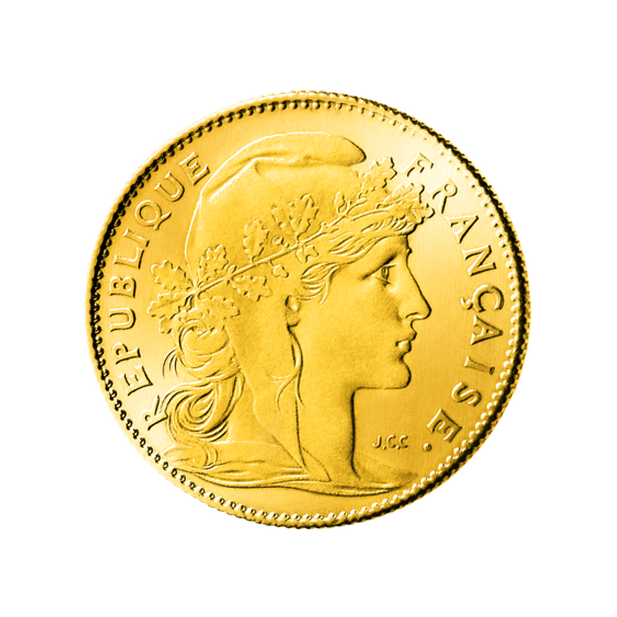 10 Francs Or - Marianne Coq