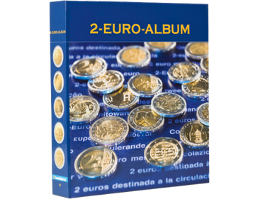 VISTA album numismatique euros volumes 1 et 2 des anciens et des