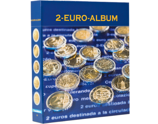 ALBUM NUMIS POUR PIÈCES DE 2 EUROS COMMÉMORATIVES DE TOUTE LA ZONE EURO, FRA/ANGL, TOME 7 - pieces-et-monnaies.com