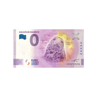 Billet souvenir de zéro euro - Aquarium Biarritz - France - 2021
