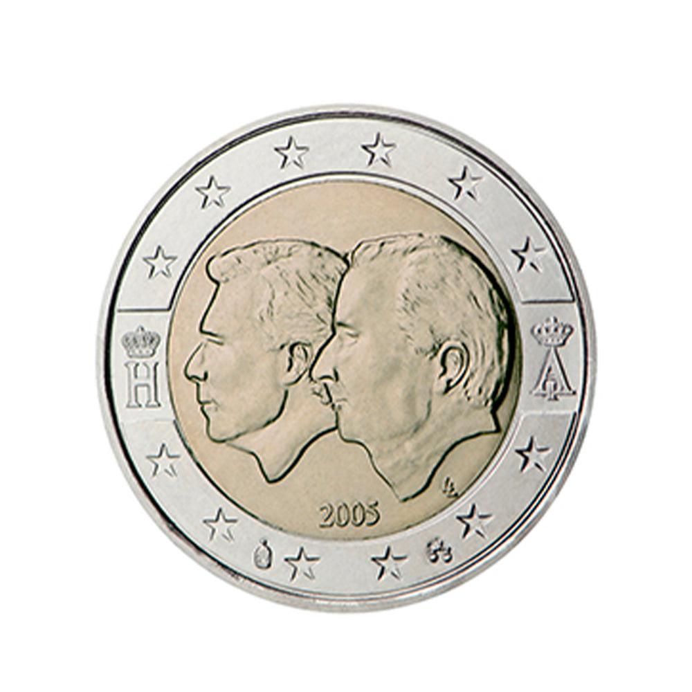 Bélgica 2005 - 2 Euro comemorativo - U.E. belga -luxembourgeois