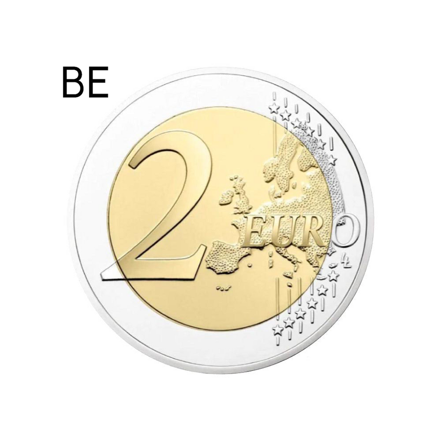 Espagne - 2 Euro Commémorative BE - 35 ans du Programme Erasmus - 2022