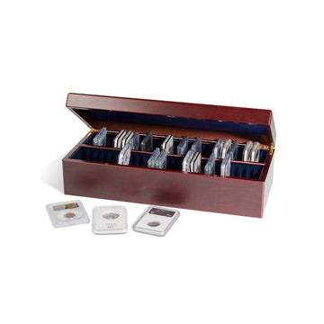 Coffret en bois pour 50 capsules certifiées (Slabs)