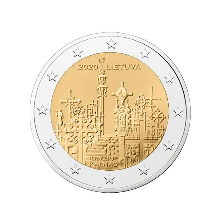Litauen 2020 - 2 Euro Gedenk - Croix Hill