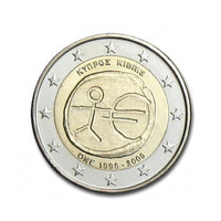 Cyprus 2009 - 2 euro herdenking - 10 jaar emu