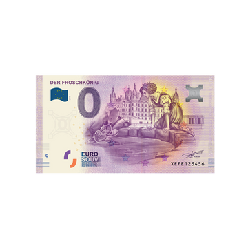 Souvenir ticket from zero euro - der Froschkönig - Germany - 2018