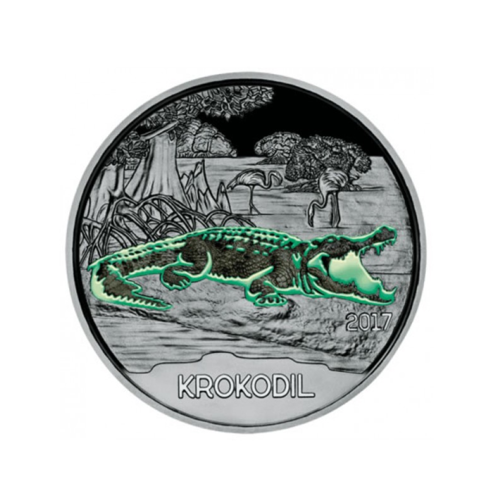 Austria 2017 - 3 Euro commemorative - Crocodile - 3/12