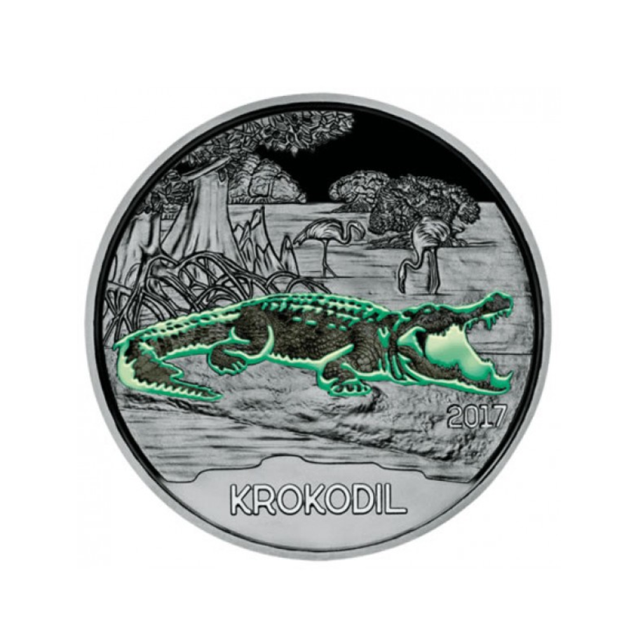 Autriche 2017 - 3 euro commémorative - Crocodile - 3/12