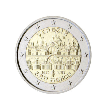 Italië 2017 - 2 Euro Herdenkingsmedewerkers - Saint Marco