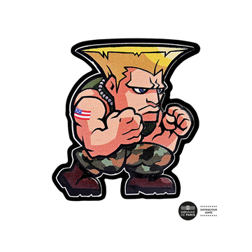 Street Fighter - Mini Fighters Guile - 1 oz zilver 2022