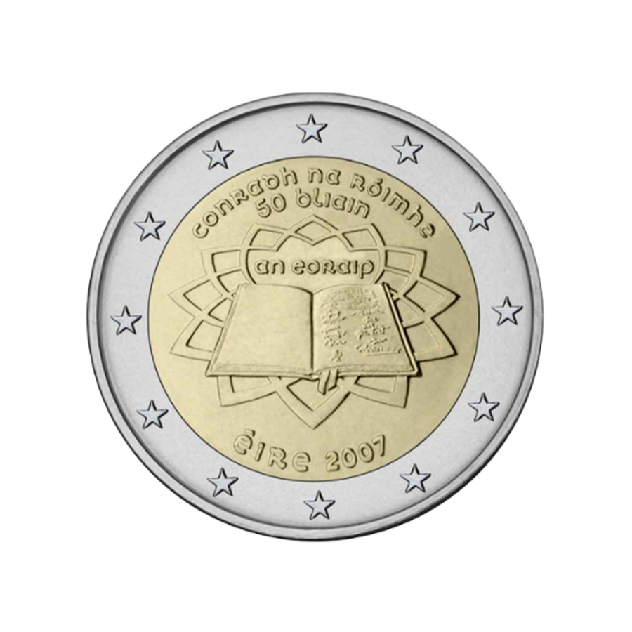 Ireland 2007- 2 Euro commemorative - Anniversary of the Treaty of Rome