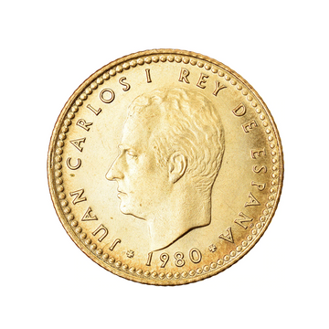 1 Peseta Juan Carlos (2) Spain 1980